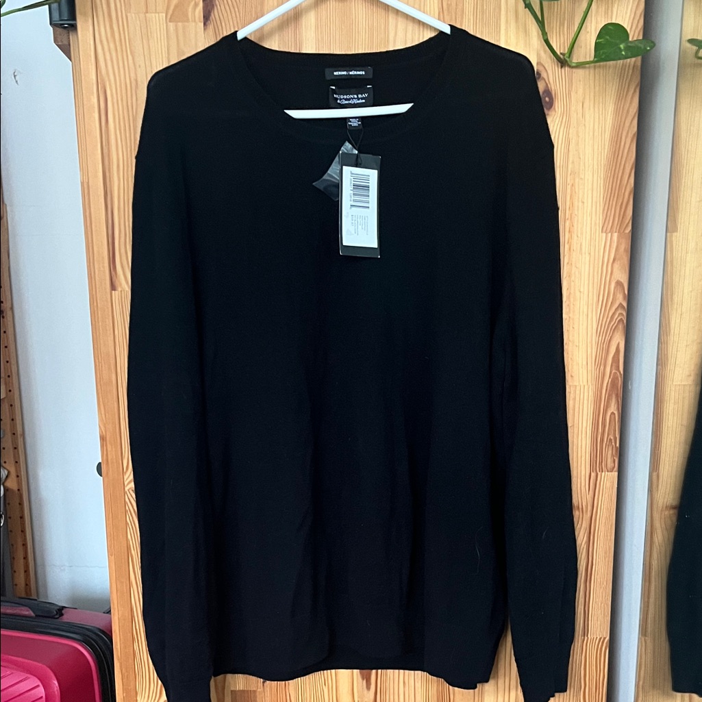 Hudson’s Bay Merino Wool Long Sleeve Sweater (Xxl)
